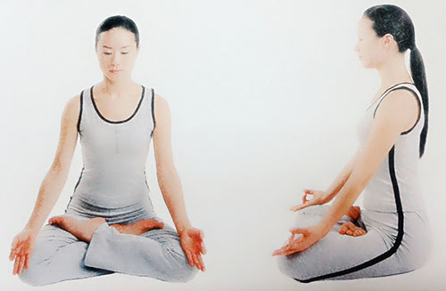 瑜伽冥想4种坐姿